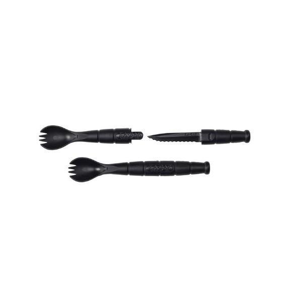 Couvert Ka-Bar Spork fourchette-cuillère avec petit couteau dentelé intégré