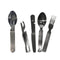 Couverts BW Mil-Tec 4 pièces inox avec ouvre-boîte et ouvre-bouteille