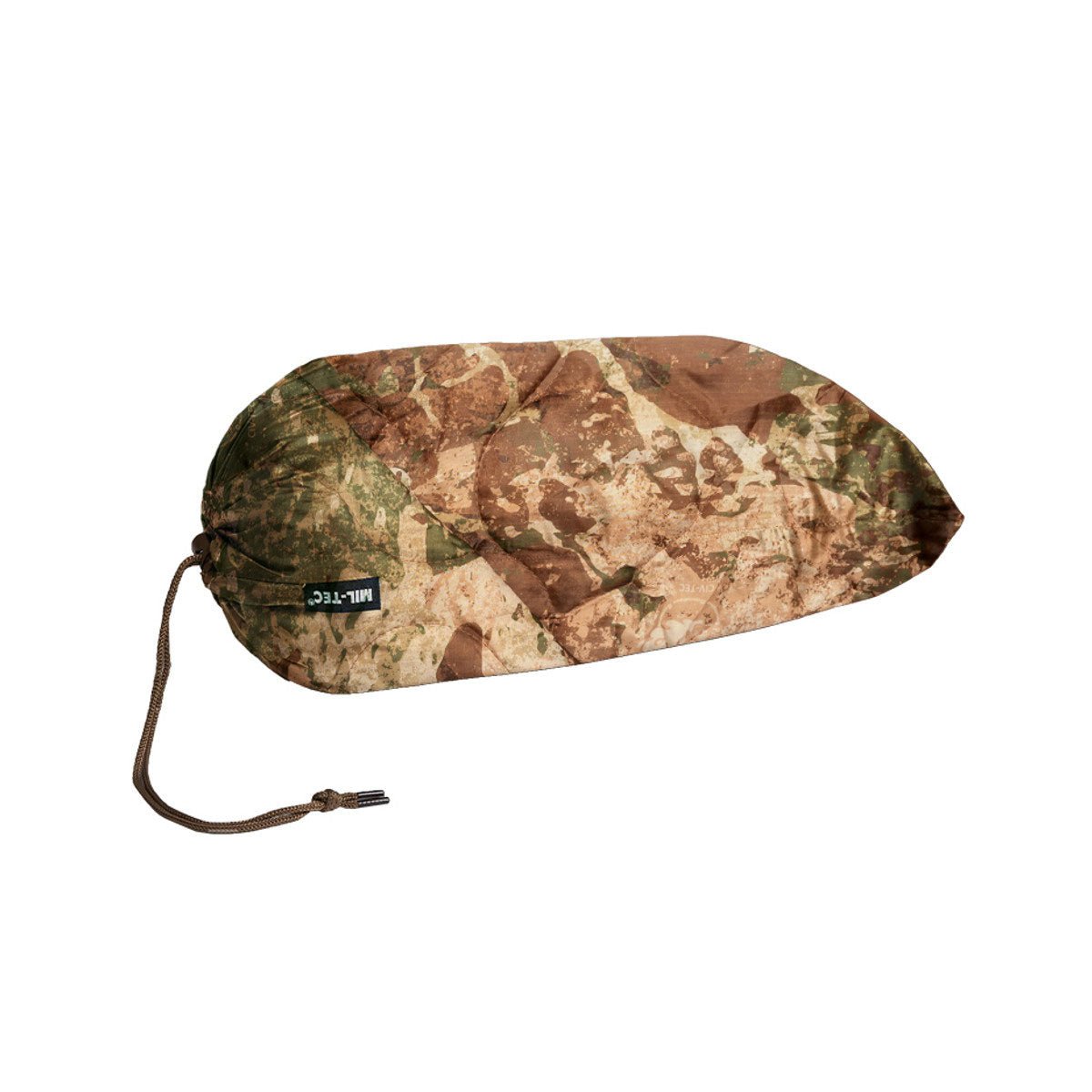Couverture Poncho Liner Mil-Tec CIV-TEC polyester matelassé 210 × 150 cm 800 g avec sac de transport
