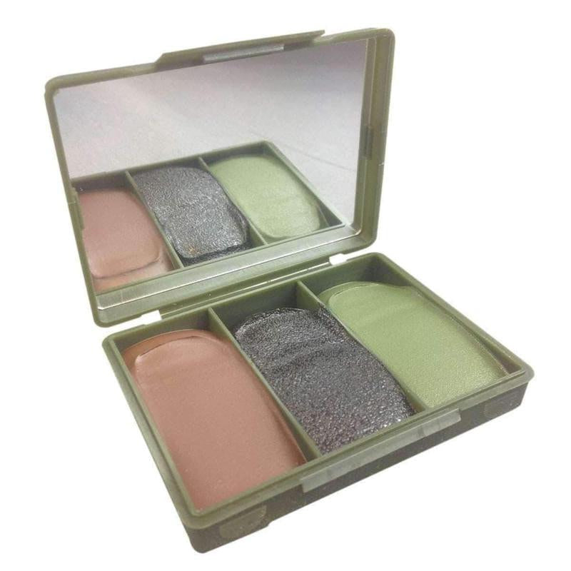 Crème de camouflage BCB Chameleon compact trois teintes infrarouge homologué OTAN