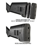 Crosse SGA Magpul pour fusil Remington 870 ambidextre en polymère renforcé
