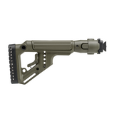 Crosse pliante FAB Defense M4-AKMIL P avec tube télescopique pour AK-47