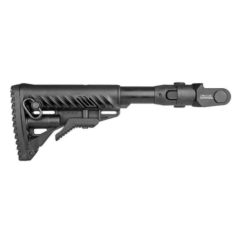 Crosse pliante FAB Defense M4-AKMS P type M4 6 positions pour AKMS à boîtier embouti