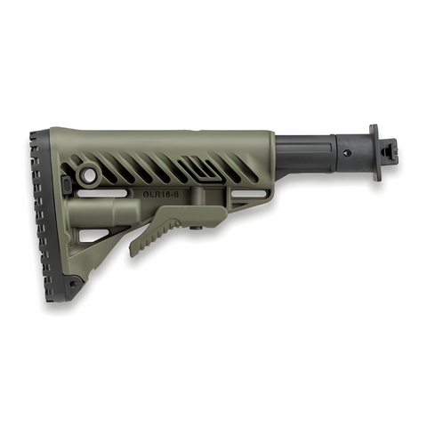 Crosse pliante FAB Defense M4-VEPR à adaptateur métal et tube télescopique pour VEPR 12 et 7.62