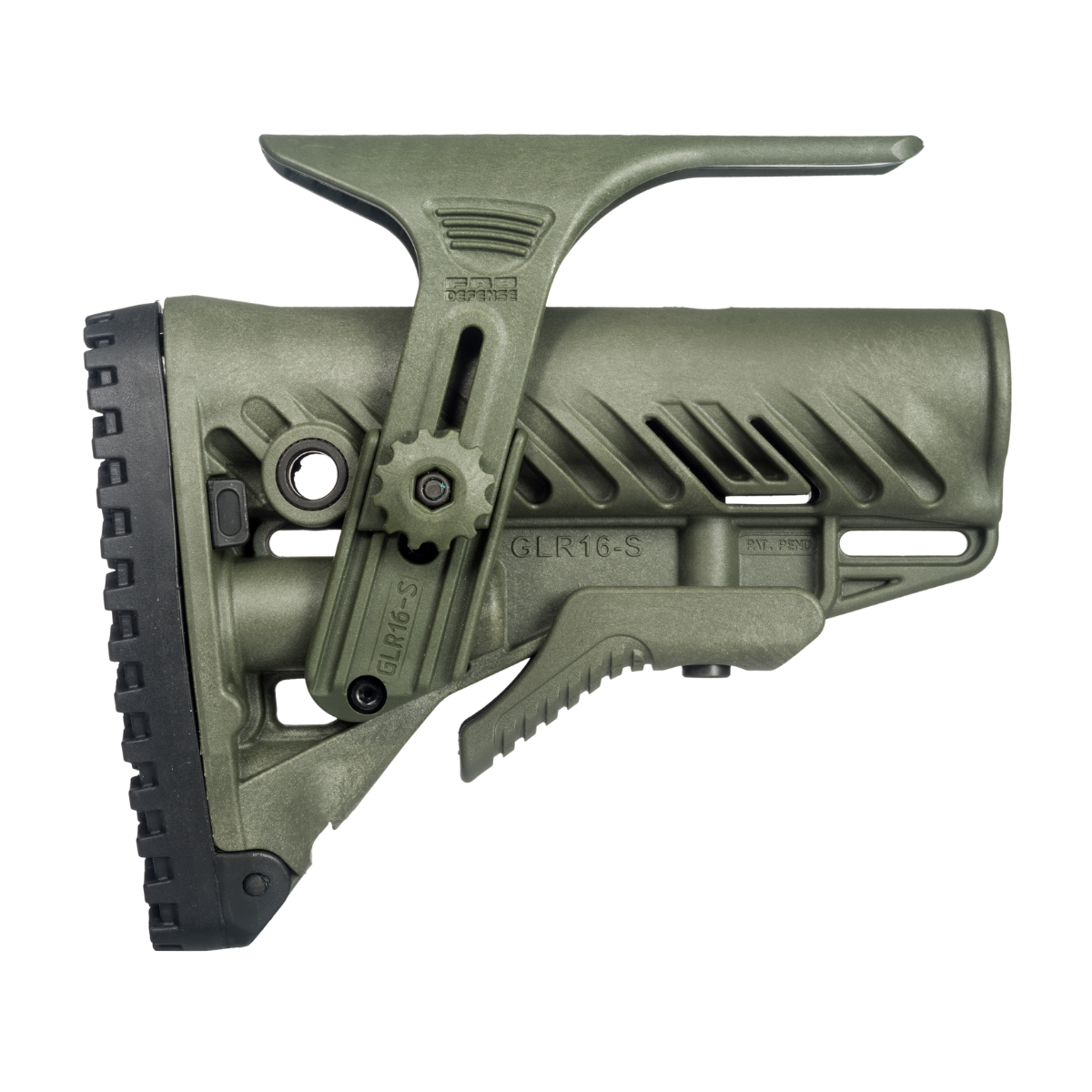 Crosse FAB Defense GLR-16 CP rétractable avec appui joue réglable pour AR15/M4/HK416