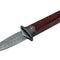 Dague Boker P08 Damas acier Damas lame 82 mm lame spear point fil lisse