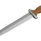 Dague Boker Swiss Dagger acier C75 lame 219 mm lame spear point fil lisse