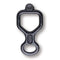 Descendeur en huit Petzl pour cordes de 8 à 13 mm, 100 g, charge 100 kg