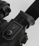 Double porte-chargeur 9 mm GK Dutycall côte à côte sur platine MOLLE