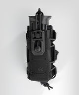 Double porte-chargeur 9 mm GK Dutycall superposé sur platine MOLLE