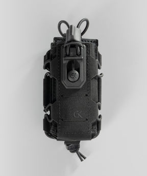 Double porte-chargeur 9 mm GK Dutycall superposé sur platine MOLLE