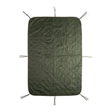 Doublure de poncho Ares molletonnée en nylon ripstop 145 x 220 cm avec housse de compression