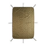 Doublure de poncho Ares molletonnée en nylon ripstop 145 x 220 cm avec housse de compression