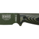 Couteau à lame fixe ESEE ESEE-3 E3POD acier Carbone lame 88 mm lame drop point