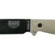 Couteau à lame fixe ESEE ESEE-4 4PB017 acier Carbone lame 116 mm lame drop point