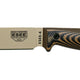 Couteau à lame fixe ESEE ESEE-4 E4PDT acier Carbone lame 116 mm lame drop point