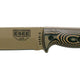 Couteau à lame fixe ESEE ESEE-5 5PDE005 acier Carbone lame 132 mm