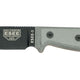 Couteau à lame fixe ESEE ESEE-3 - Pommeau modifié E3PMB acier Carbone lame 88 mm