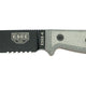 Couteau à lame fixe ESEE ESEE-4 - lame mixte E4SB acier Carbone lame 116 mm