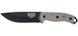Couteau à lame fixe ESEE ESEE-5 E5PE acier Carbone lame 137 mm lame drop point