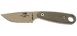 Couteau à lame fixe ESEE Izula II IZULAIIDT acier Carbone lame 62 mm