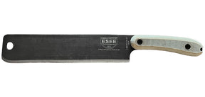 ESEE Machette Libertariat acier Carbone lame 228 mm fil lisse manche bois naturel