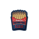 Écusson Freedom Fries 5.11 Tactical TPU dimensions 6,3 x 7,5 cm fixation auto-agrippante