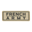 Écusson French Army Ares en PVC souple à dos auto-agrippant pour tenue et sac