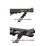 Embase de sangle avant Magpul en acier Melonite pour Mossberg 590A1 canon lourd