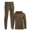 Ensemble sous-couche thermorégulatrice Mil-Tec Thermofleece avec fermeture éclair