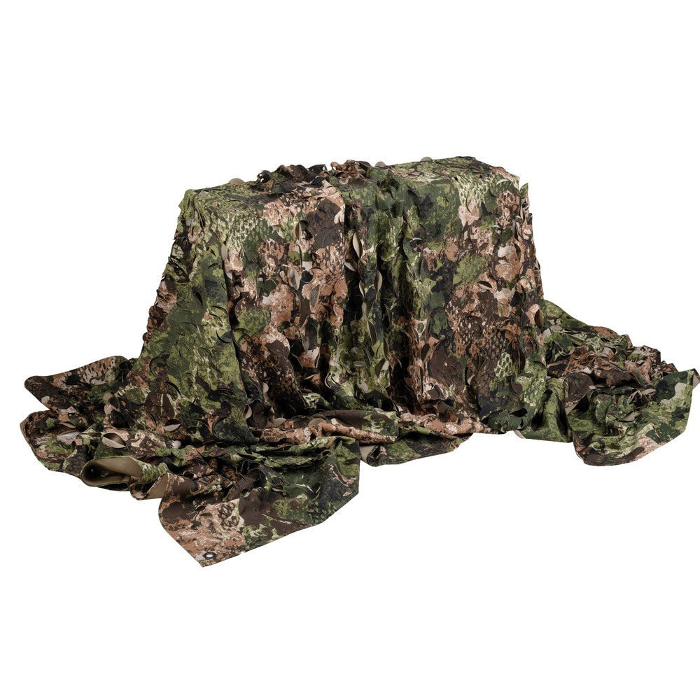 Filet de camouflage Mil-Tec Laser Cut CIV-TEC en nylon Taslan 1,45 × 3 m avec œillets métalliques