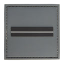 Fourreau de grade Ares brigadier en PVC basse visibilité pour patte de poitrine