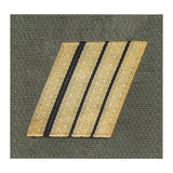 Fourreau de grade Ares sergent-chef BM2 haute visibilité pour tenue de service