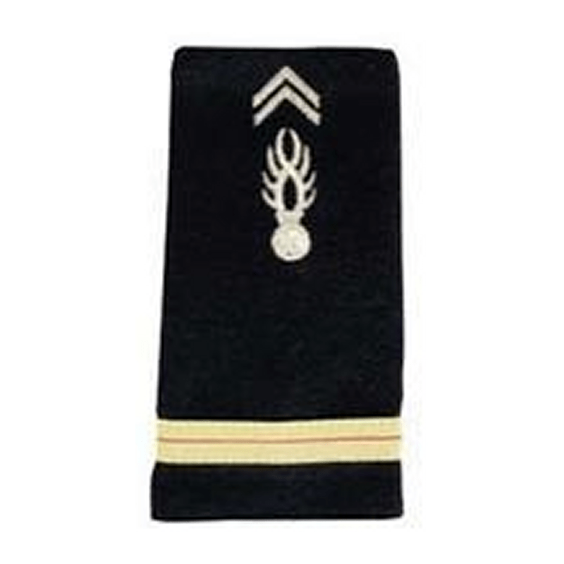 Fourreaux de grade Gendarmerie Départementale Patrol Equipement brodés 11 x 5 cm par paire
