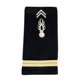 Fourreaux de grade Gendarmerie Départementale Patrol Equipement brodés 11 x 5 cm par paire