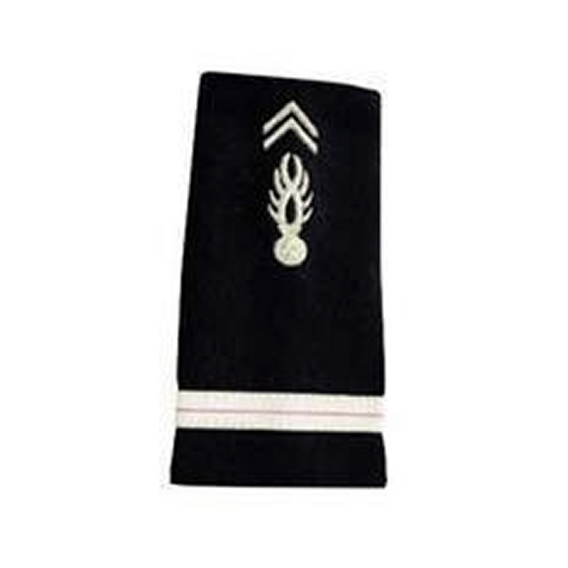 Fourreaux de grade Gendarmerie Départementale Patrol Equipement brodés 11 x 5 cm par paire