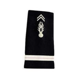 Fourreaux de grade Gendarmerie Départementale Patrol Equipement brodés 11 x 5 cm par paire