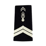 Fourreaux de grade Gendarmerie Départementale Patrol Equipement brodés 11 x 5 cm par paire