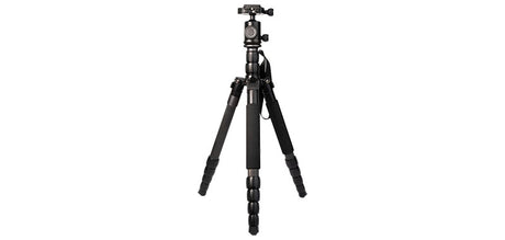 Harnais d'optique GPO Trépied carbone et tête sphérique 1.2 kg pour le port en bandoulière