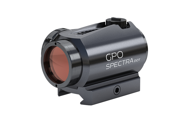 GPO Spectra RED DOT 1x20 103 g pour l'acquisition rapide à courte et moyenne distance