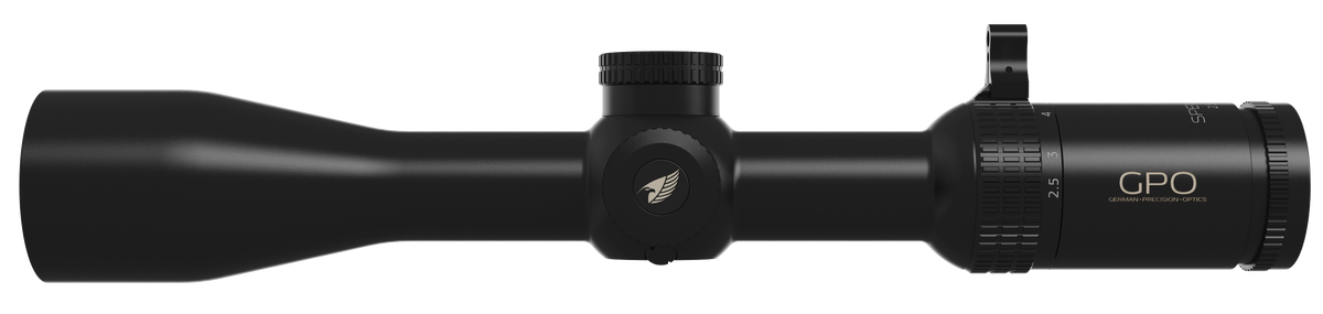Lunette GPO Spectra 4X 2,5-10x44i grossissement 2,5-10 x 44 mm champ 16,2 m - 4,1 m à 100 mètres