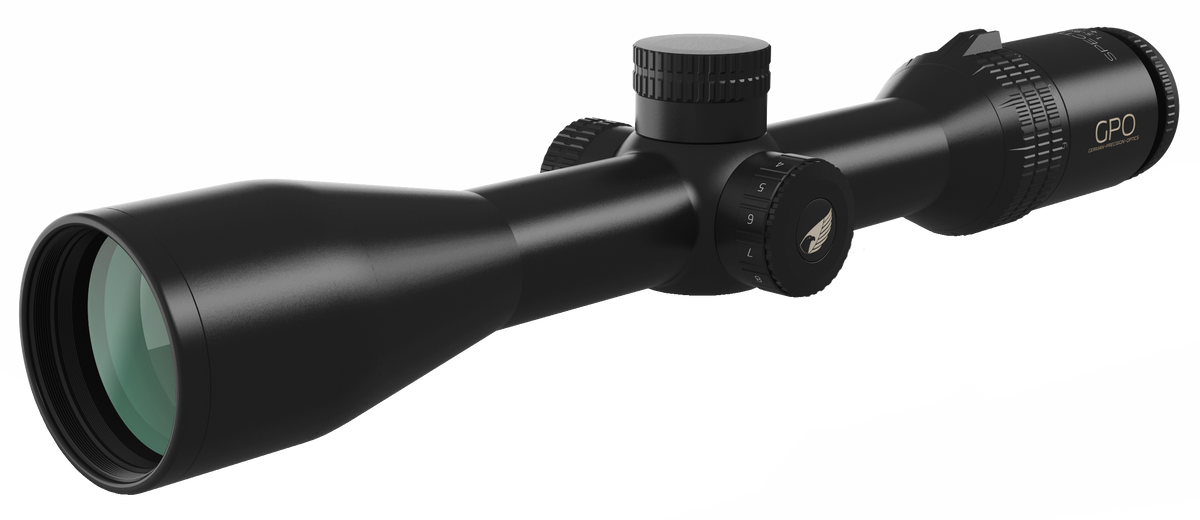 Lunette GPO Spectra 6X 1,5-9x44 grossissement 1,5-9 x 44 mm champ 28 m - 4,6 m à 100 mètres
