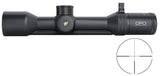 Lunette rail GPO Spectra 8X - 1,6-13x44 grossissement 1,6-13 x 44 mm