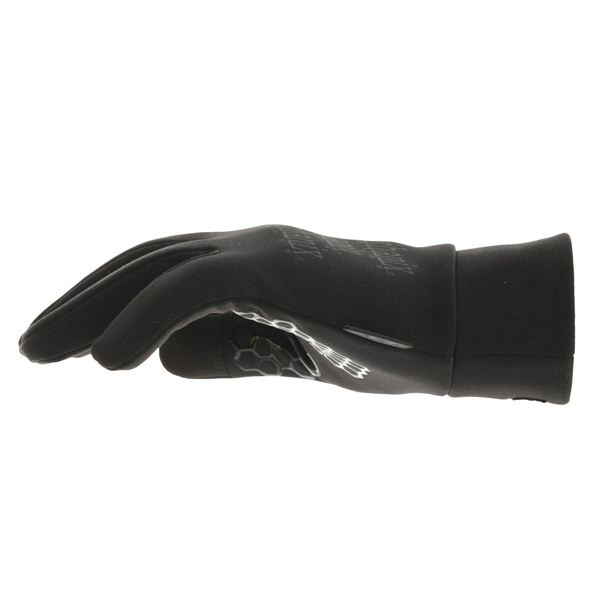 Gants Mechanix ColdWork Base Layer en softshell doublé micro-polaire, port en sous-gant