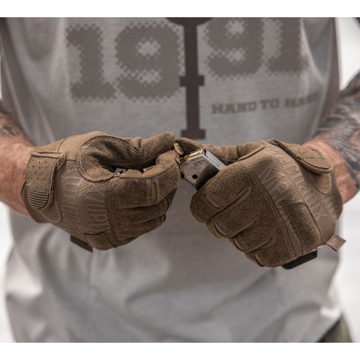 Gants Mechanix Precision Pro à préhension silicone et bouts sans couture, EN 388 2121X