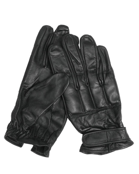 Gants coqués Mil-Tec Defender en cuir de bovin à protection en sable de quartz