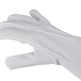 Gants de cérémonie Ares lavables, coupe ajustée pour tenue de sortie et prise d'armes