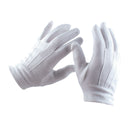 Gants de cérémonie Ares lavables, coupe ajustée pour tenue de sortie et prise d'armes
