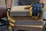 Gants de travail Mechanix Original Material4X à paume sans coutures, EN 388 2131X