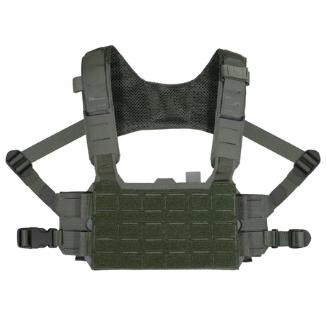 Gilet chest rig Agilite Reaper 380 g compatible placard et MOLLE à harnais HX ajouré